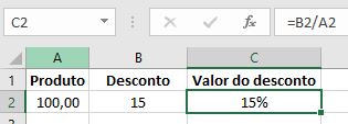 porcentagem 01 1 - Como calcular porcentagem no Excel