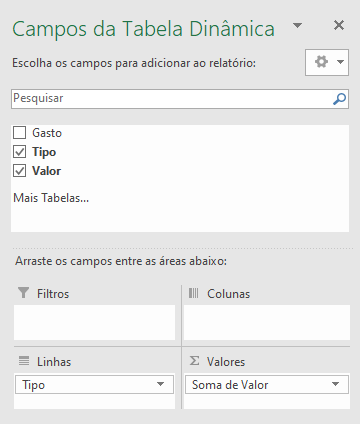 tabela 2 - Como fazer no Excel tabela dinâmica