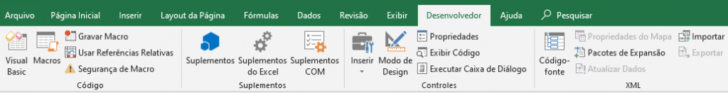 Como listar todos os arquivos via VBA 01 1024x131 - Como listar todos os arquivos via VBA