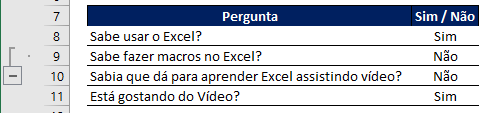 Como reexibir linhas ocultas no Excel 06 - Como reexibir linhas ocultas no Excel