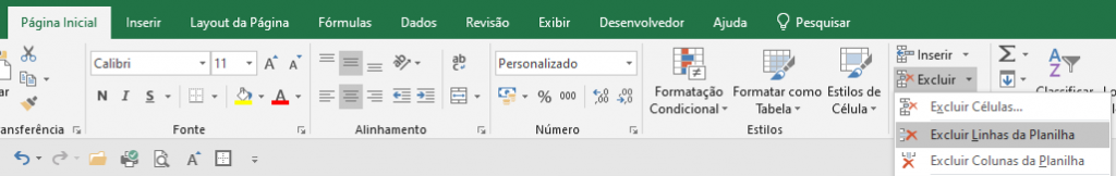 Como eliminar linhas em branco no Excel 05 1024x162 - Como eliminar linhas em branco no Excel