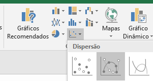 Como fazer equacao da reta no Excel 02 - Como fazer equação da reta no Excel