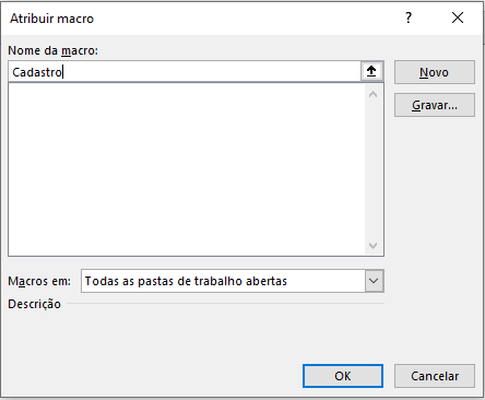 Como fazer formulario de cadastro no Excel 05 - Como fazer formulário de cadastro no Excel