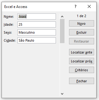 Como fazer formulario de cadastro no Excel 07 - Como fazer formulário de cadastro no Excel