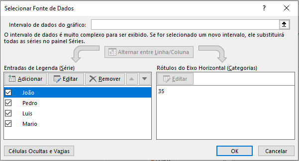 Como fazer grafico de bolhas no Excel 06 - Como fazer gráfico de bolhas no Excel