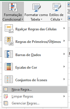 Como fazer no Excel formatacao condicional 05 - Como fazer no Excel formatação condicional