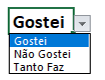 Como fazer menu suspenso no Excel 03 - Como fazer menu suspenso no Excel