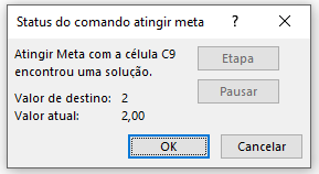 Como fazer atingir meta no Excel 03 - Como fazer atingir meta no Excel