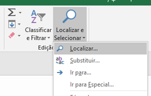 Como fazer busca na planilha do Excel 01 - Como fazer busca na planilha do Excel