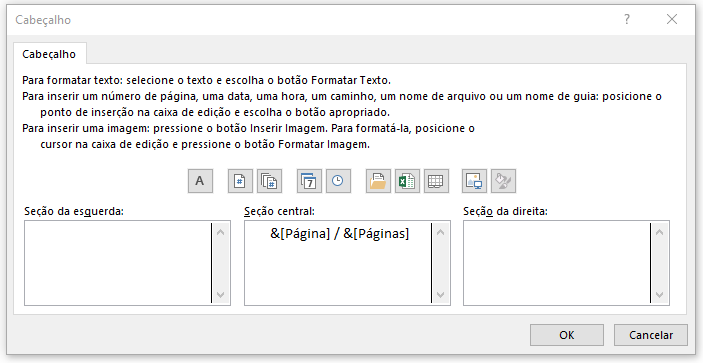 Como fazer cabecalho na planilha no Excel 03 - Como fazer cabeçalho na planilha no Excel