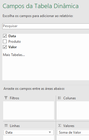 Como fazer duas tabelas dinamicas na mesma planilha 03 - Como fazer duas tabelas dinâmicas na mesma planilha