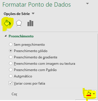 Como fazer grafico de velocimetro no Excel 06 - Como fazer gráfico de velocímetro no Excel