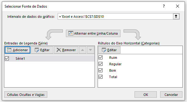 Como fazer grafico de velocimetro no Excel 09 - Como fazer gráfico de velocímetro no Excel