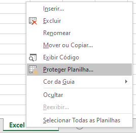 Como fazer para desproteger uma planilha no Excel 01 - Como fazer para desproteger uma planilha no Excel