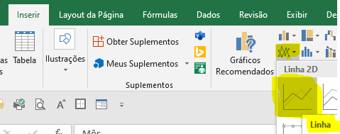 Como fazer um grafico de previsto x realizado 02 - Como fazer um gráfico de previsto x realizado