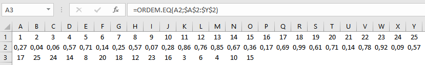 Planilha Excel para Sorteio Lotofacil 03 - Planilha Excel para Sorteio Lotofácil